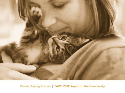 PAWS 2012 Annual Report