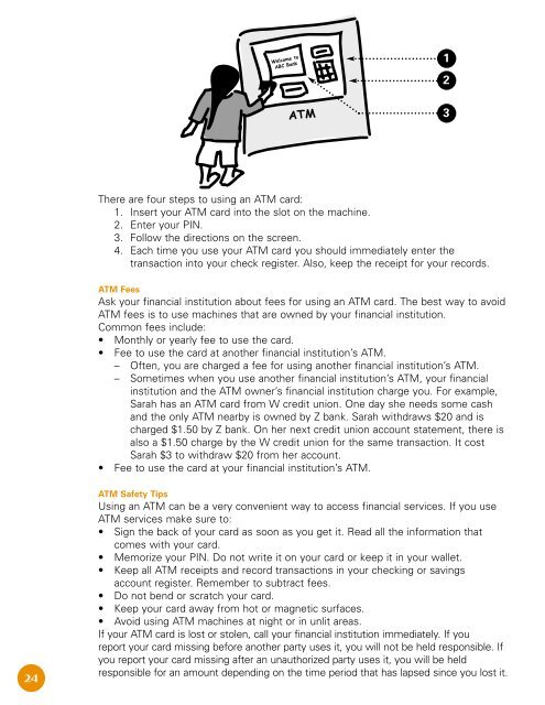 Working With Checking and Savings Accounts - The Homer Fund