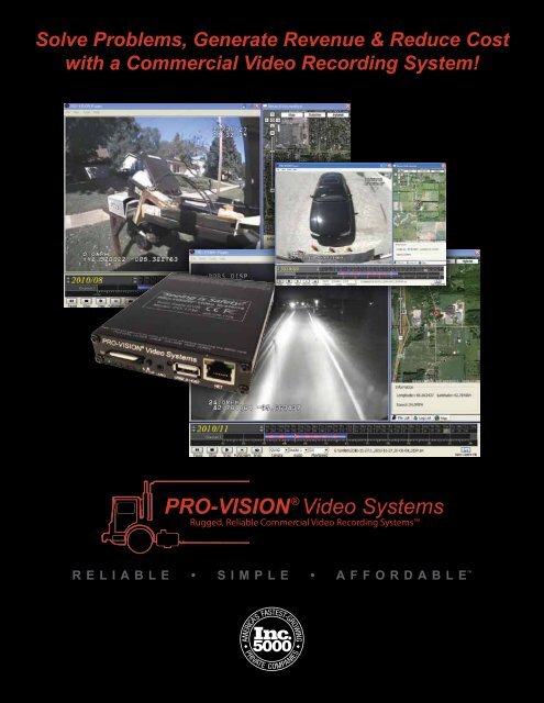 PRO-VISION Video Systems