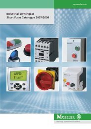 Industrial Switchgear Short Form Catalogue 2007/2008