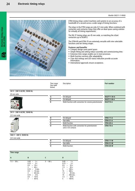 Industrial Switchgear Short Form Catalogue 2007/2008