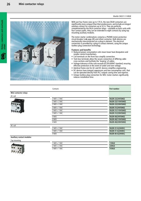 Industrial Switchgear Short Form Catalogue 2007/2008