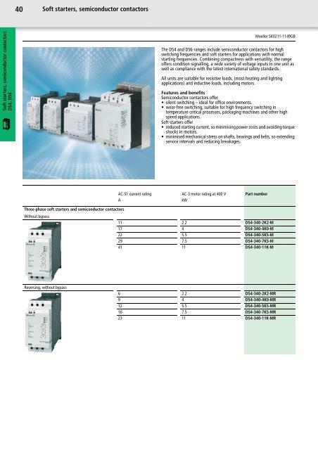 Industrial Switchgear Short Form Catalogue 2007/2008