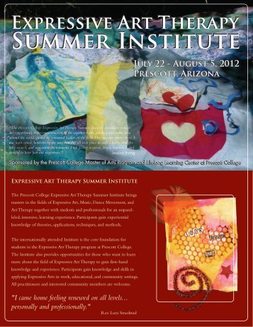 Expressive Art Therapy Summer Institute - Prescott College