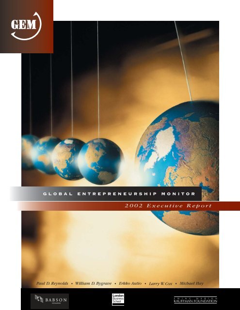 Global entrepreneurship report - ResearchGate