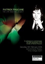 Patrick Finucane - His life and his legacy - The Pat Finucane Centre