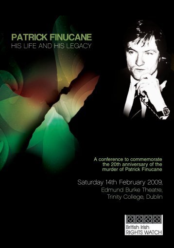 Patrick Finucane - His life and his legacy - The Pat Finucane Centre