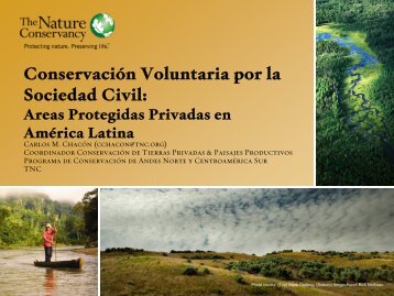 Taller sobre Conservación Voluntaria Sociedad Civil - CEDAF