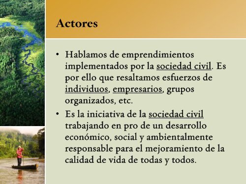 Taller sobre Conservación Voluntaria Sociedad Civil - CEDAF