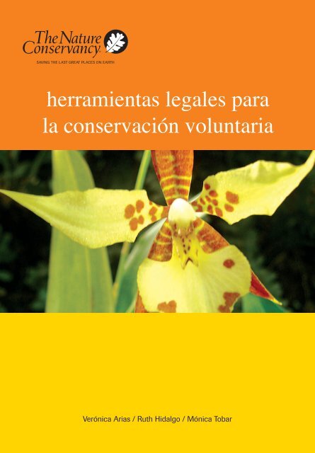 herramientas legales para la conservación voluntaria - CEDAF