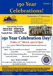 150 Year Celebration Day Issue 2 - Doncaster Primary School