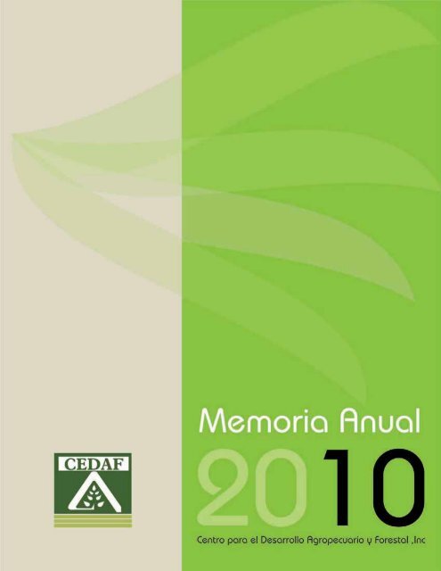 Memoria 2010 - CEDAF