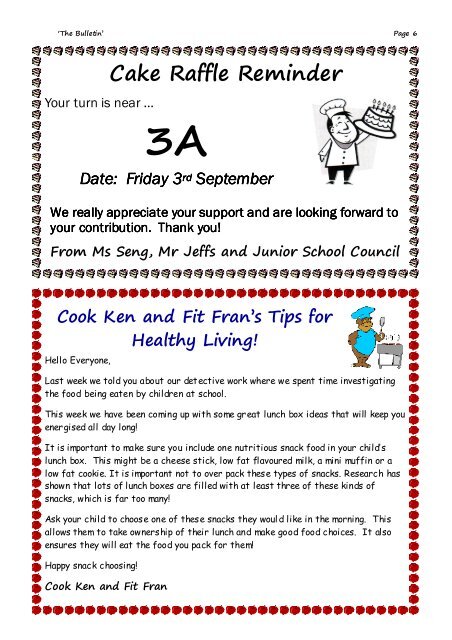 2010 Newsletter 26 - Doncaster Primary School