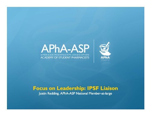 IPSF Liaison