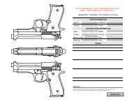 Semi-Auto Beretta Style - Imprimus Forensic Services