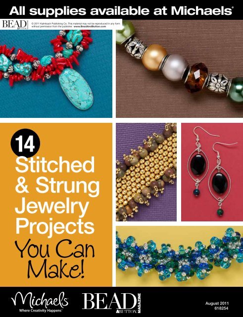 You Can Make! - Bead and Button Magazine