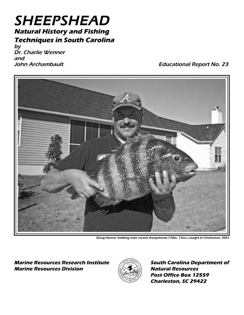 SHEEPSHEAD - Saltwater Recreational Fishing License Program