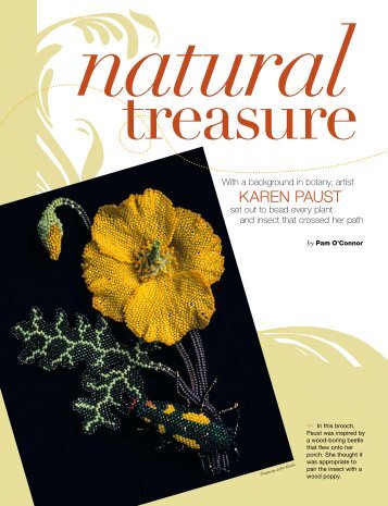 Karen Paust - Bead and Button Magazine
