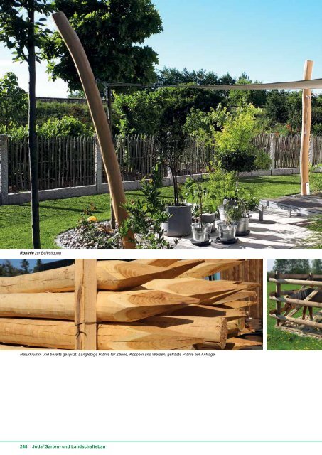 Holz im Garten 