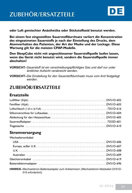 Gebrauchsanleitung - Nord Service Projects GmbH