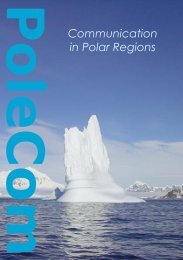 PoleCom Communication in Polar Regions