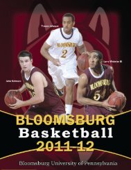 2011-12 Media Guide - Bloomsburg Huskies