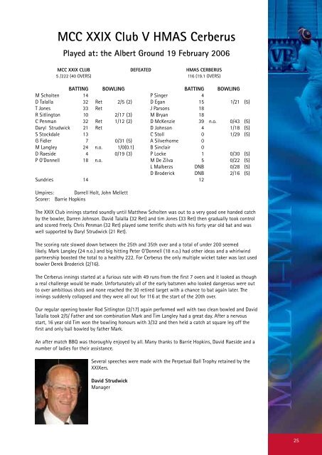 2005/06 Annual Report - Melbourne Cricket Club