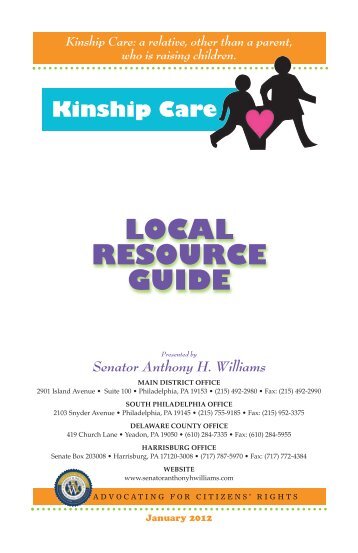 Kinship Care - Senator Anthony H. Williams