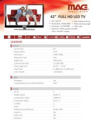 42â€ FULL HD LED TV