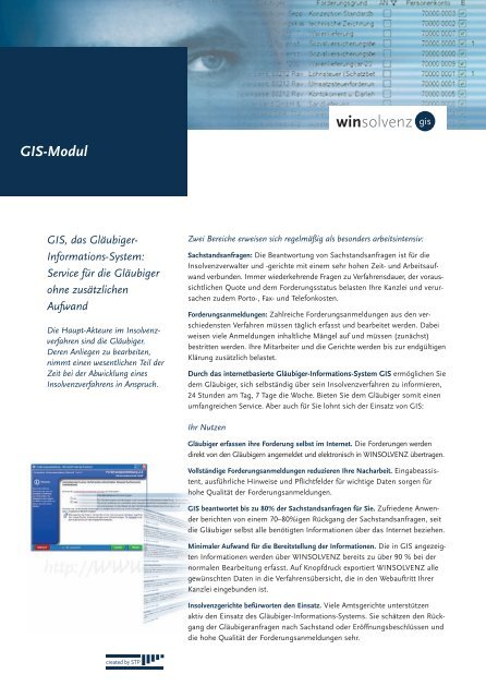 GIS-Modul - stp-online.de