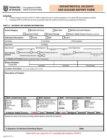 hazard report sle occupational health report template 28 images safety hazard report sle occupational health report template 28 images safety