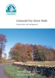 Cotswold Dry Stone Walls - Cotswolds Area of Outstanding Natural ...