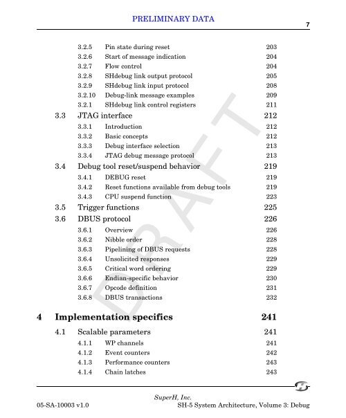 SuperH (SH) 64-bit RISC Series SH-5 System Architecture, Volume ...