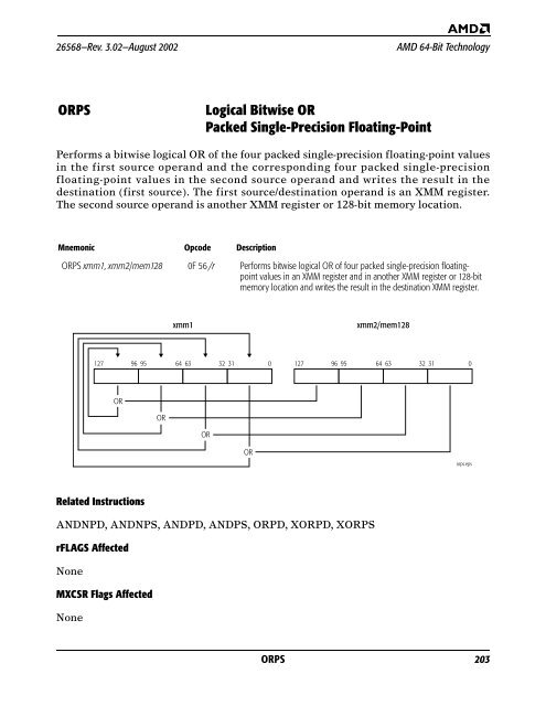 AMD 64-Bit Technology - ECE User Home Pages