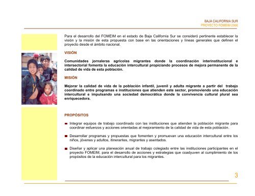 Proyecto Fomein - Secretaria de EducaciÃ³n PÃºblica Baja California ...