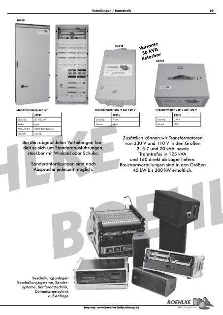 Katalog 2012 - Boehlke-Beleuchtung.de