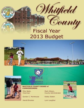 Budget - Whitfield County, Georgia