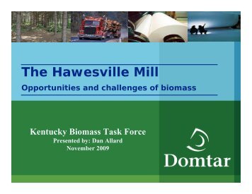 The Hawesville Mill - Department for Energy Development and ...