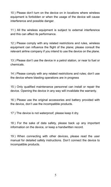 Cnm Touchpad II User Manual - KMS Components