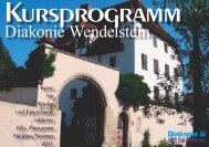 Kursprogramms - Diakonie Wendelstein