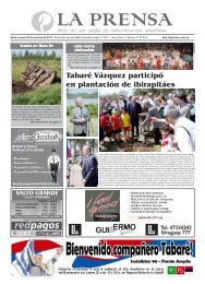 La Prensa Portada jueves 16 de junio 2011 - Uruguay | Última ...