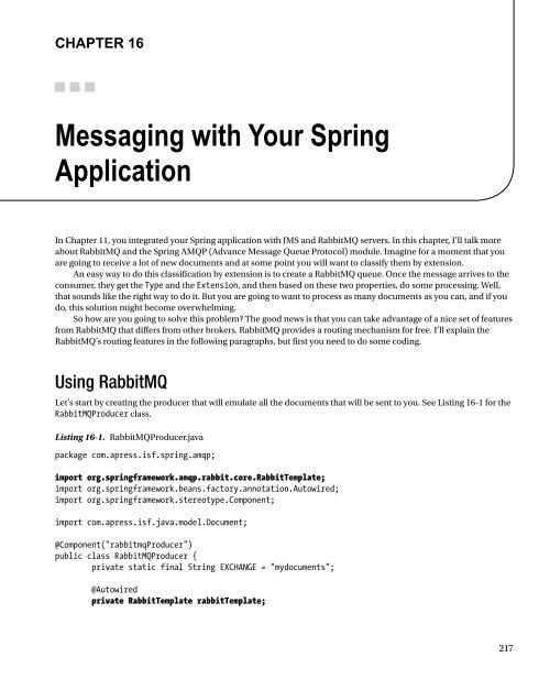 Introducing Spring Framework