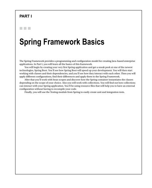 Introducing Spring Framework