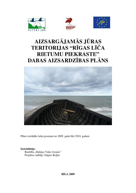 dabas aizsardzÄ«bas plÄ ns - Baltic Sea Project .net