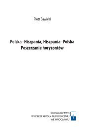 PolskaâHiszpania, HiszpaniaâPolska Poszerzanie horyzontÃ³w