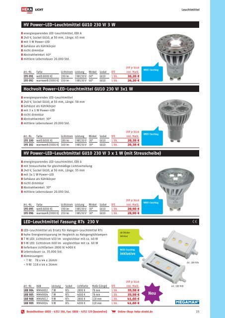 LED-Eislichtervorhang - HEKA-Direkt