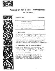 Association for Social Anthropology in Oceania.