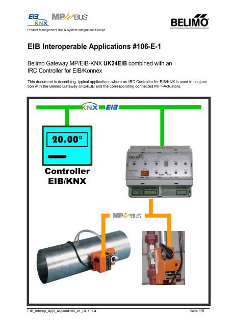 Application Sheet - Belimo