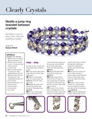 Clearly Crystals - Bead and Button Magazine