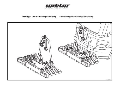 Kupplungsträger Uebler P21 / P31, Best.-Nr. 15600 / 15610